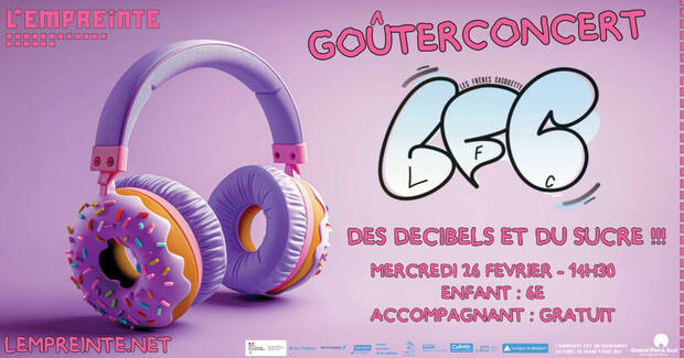 Photo du goûter concert le 26 février 2025