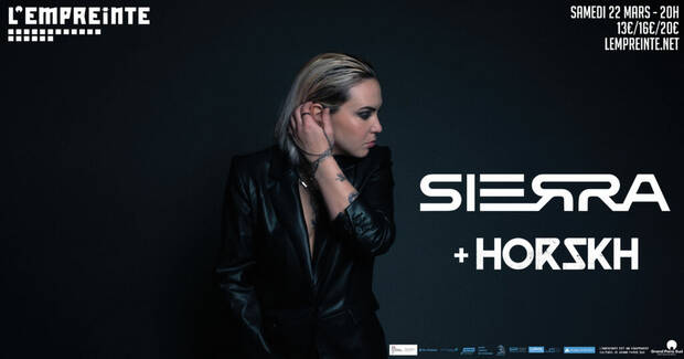 Affiche du concert de Sierra horskh à l'Empreinte le 22 mars 2025