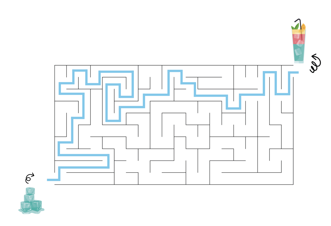 Solution du labyrinthe