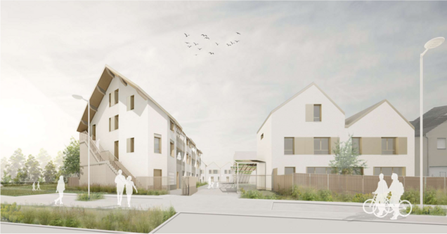 Plan de futur habitations