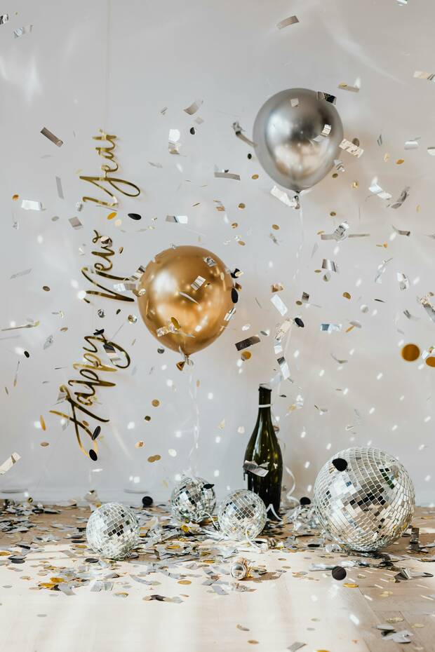 Photo d'un reveillon du jour de l'an