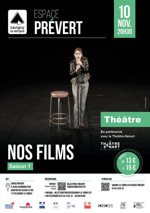 Affiche Nos films du 10 novembre