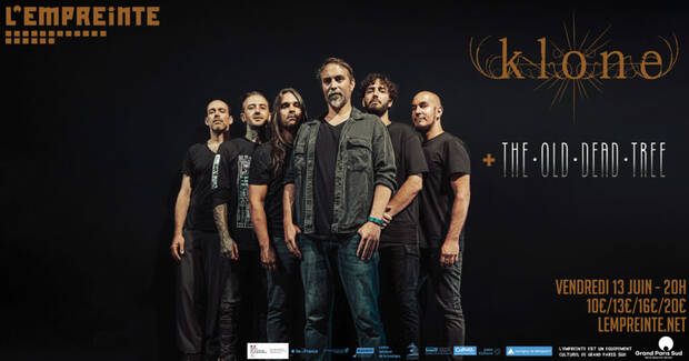Affiche du concert de Klone à l'Empreinte le 13 juin 2025