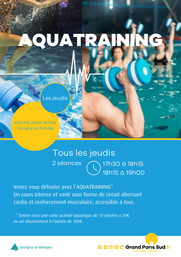 Affiche aquatraining