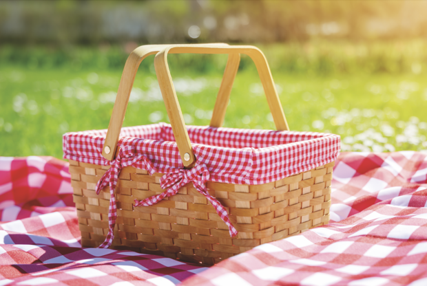 Photo d'un pannier pique-nique