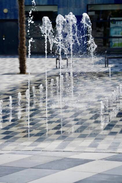 Photo de la fontaine de la place du 19 mars