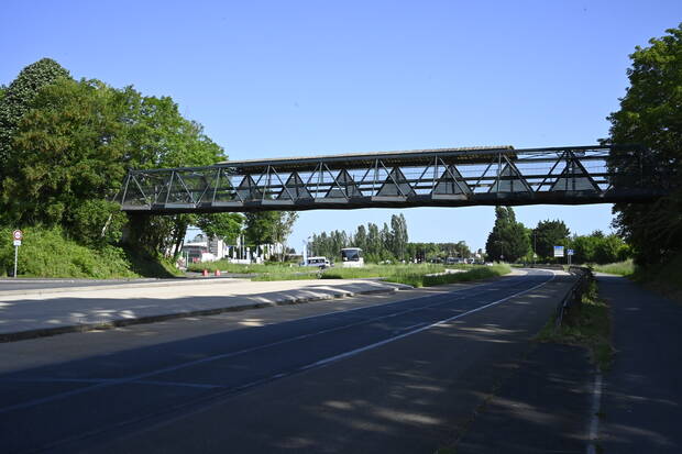 La passerelle de la RD 30