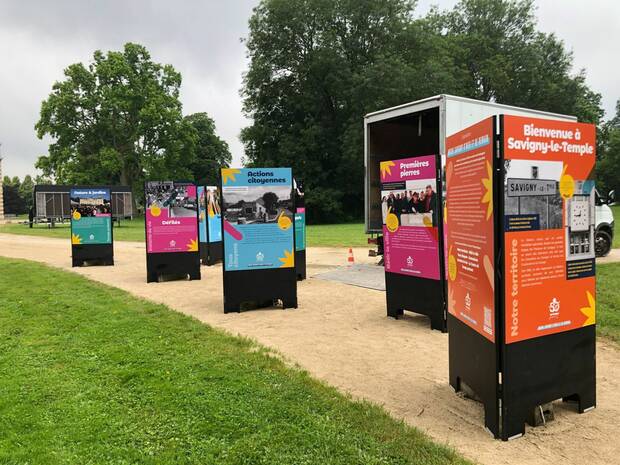 Photo de l'exposition des 50 ans