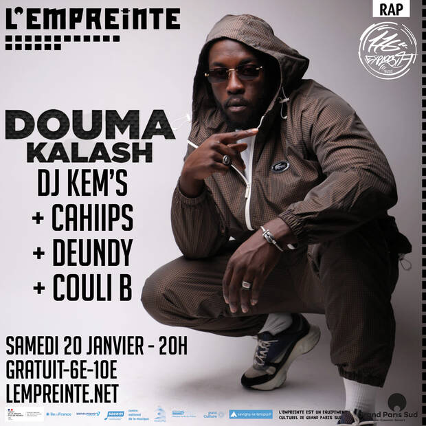 Affiche du concert de Douma Kalash