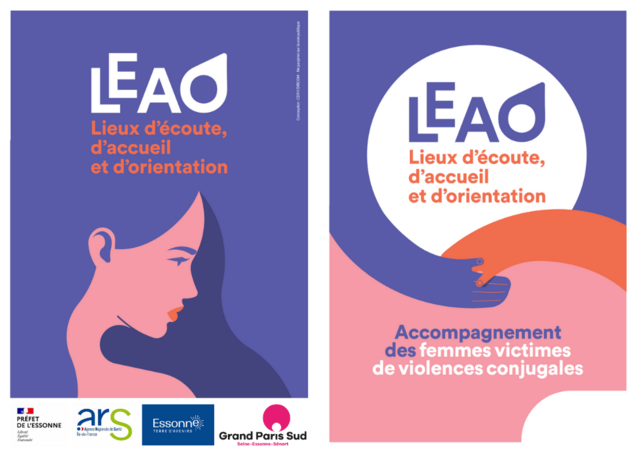 Affiche pour le lieux d'écoute d'accueil et d'orientation