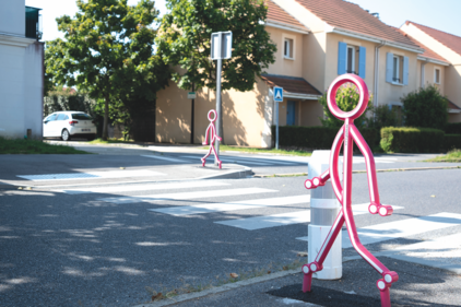 Photo d'un passage piétons