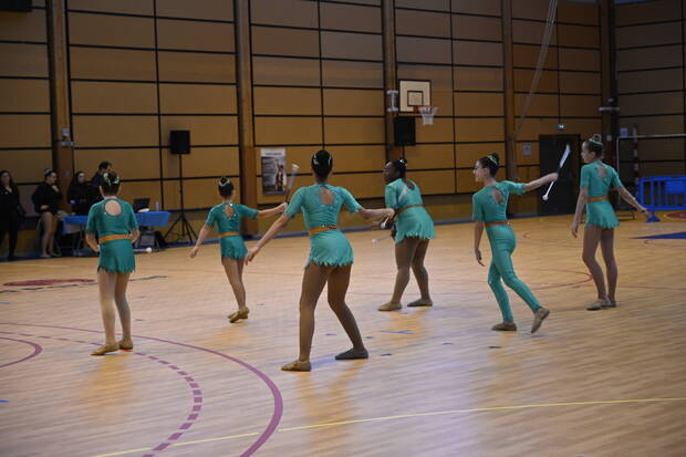 Photo d'une rencontre de twirling les Elfines