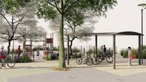 Image de la future place de l'école Sidonie Talabot