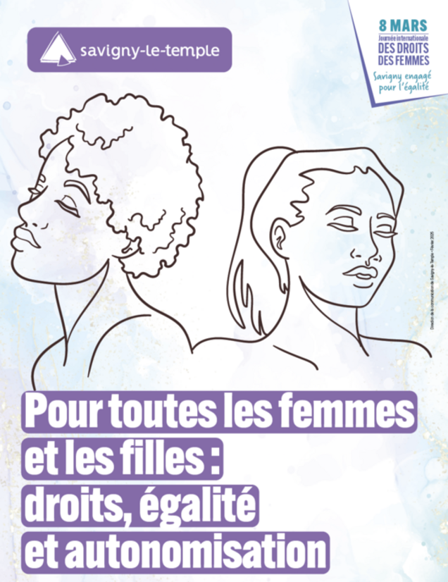 Affiche pour le droit des femmes