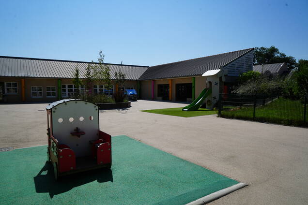 Photo de la cours de maternelle de l'école Sidonie Talabot