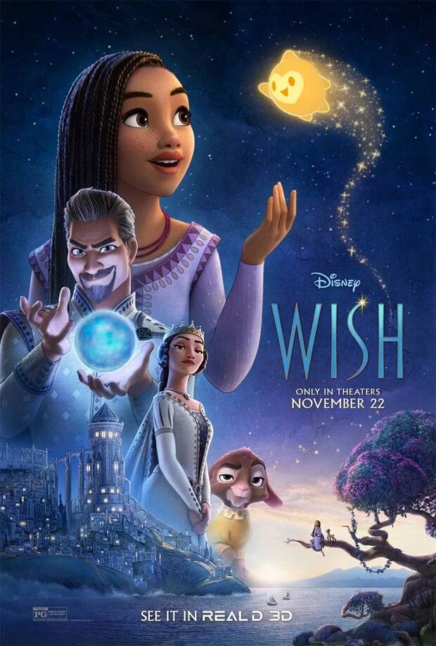 Affiche du film Asha et la bonne étoile