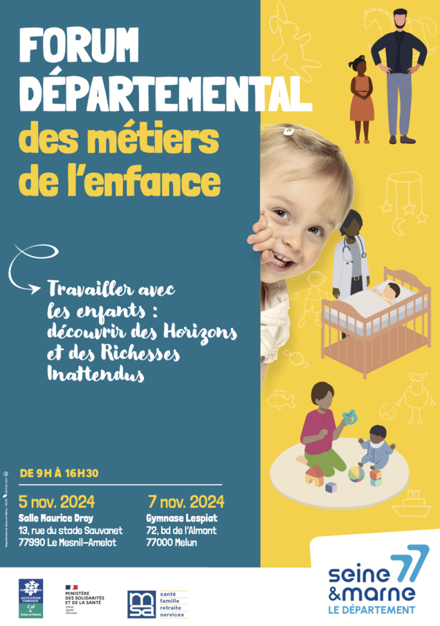 Affiche pour le forum départemental