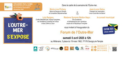 Invitation pour le forum de l'Outre-mer