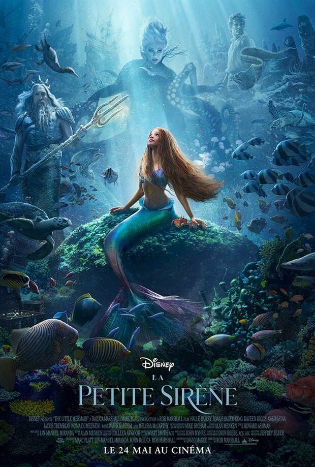 Affiche du film de La petite sirène