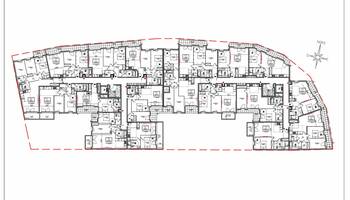 Plan d'un projet immobilier