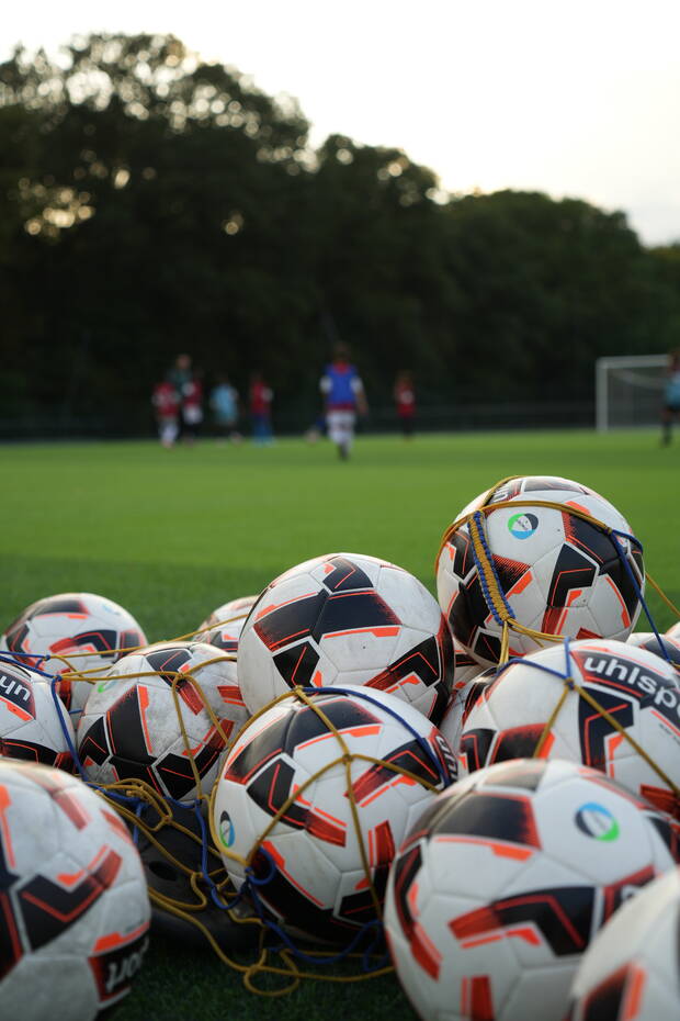 Photo de ballons de foot