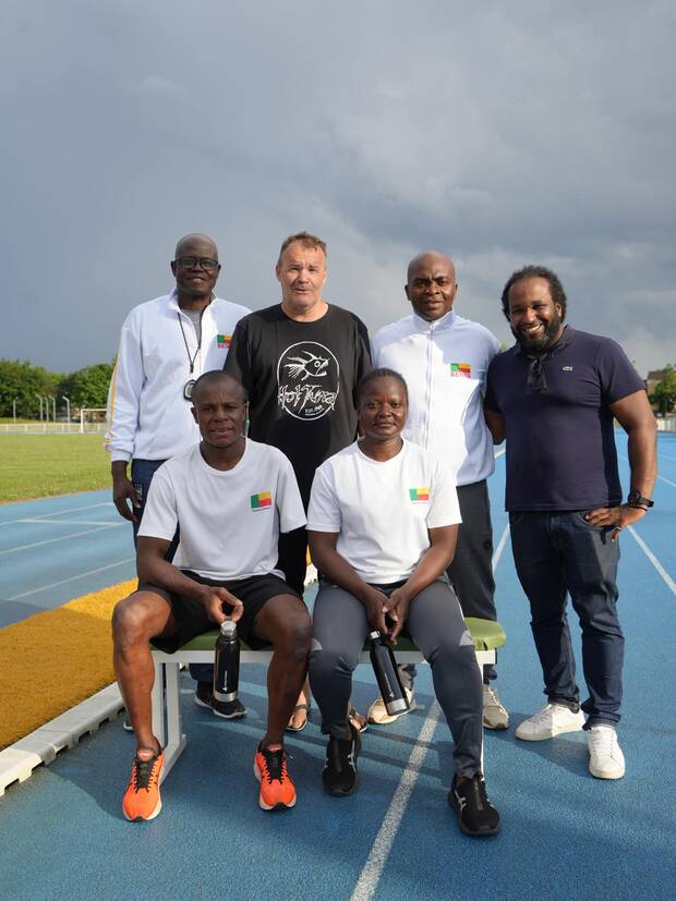 Photo de la délégation du Bénin