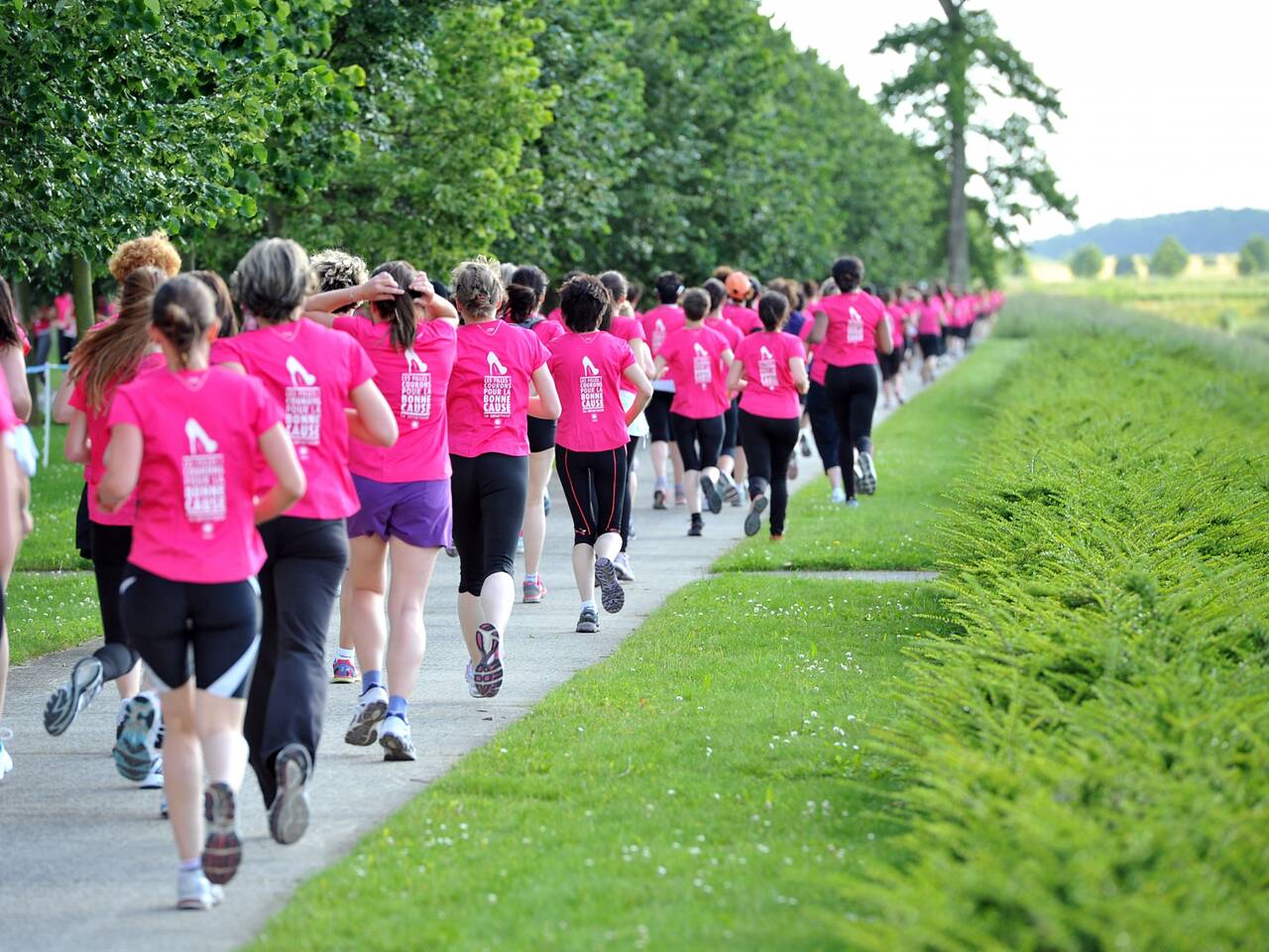 Photo de coureurs à la Sénartaise