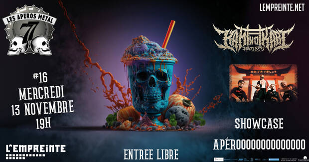 Affiche de l'apéro metal