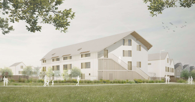 Plan de futur habitations