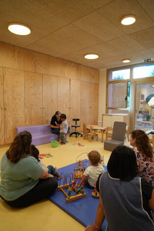 Photo de l'intérieur de la crèche Rosa Park
