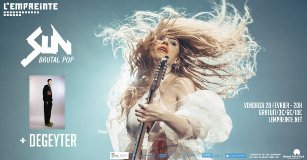 Affiche concert de Sun et Degeyter de l'Empreinte le 28 février 2025