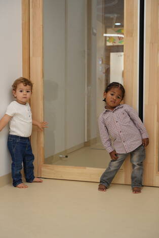 Photo de l'intérieur de la crèche Rosa Park