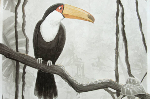 Illustration de l'exposition sur les animaux