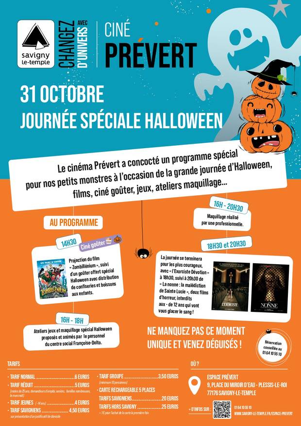 Affiche cinéma halloween