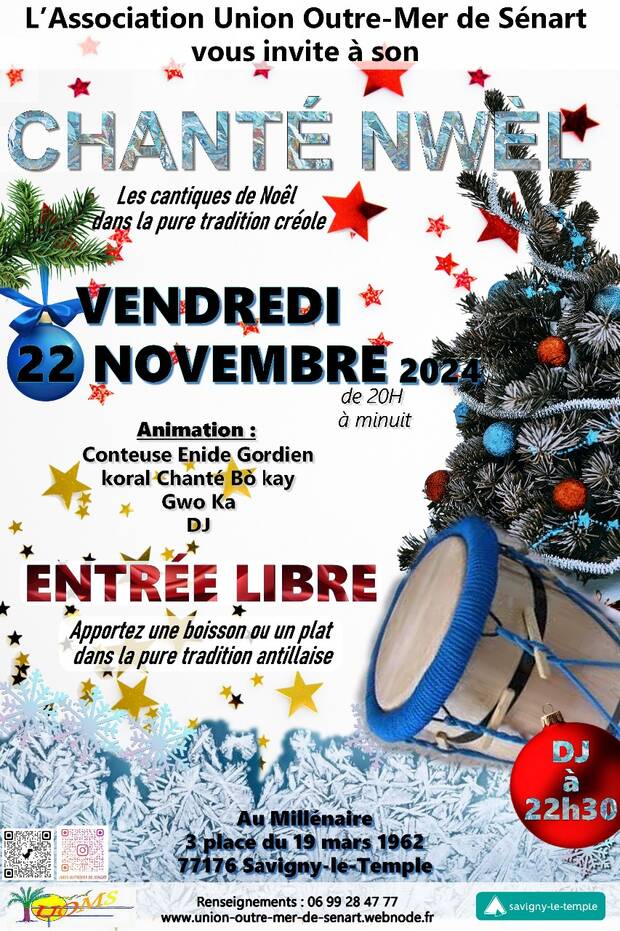 Affiche de chanté nwel