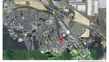 Plan d'un projet immobilier