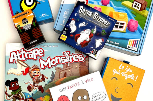 Photo de plusieurs jeux de société