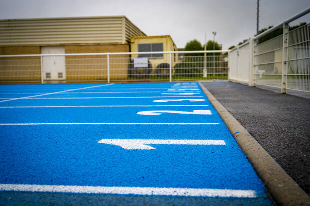 Photo du plateau d'athlétisme