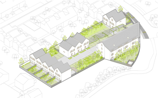 Plan de futur habitations