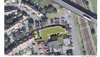 Plan d'un projet immobilier