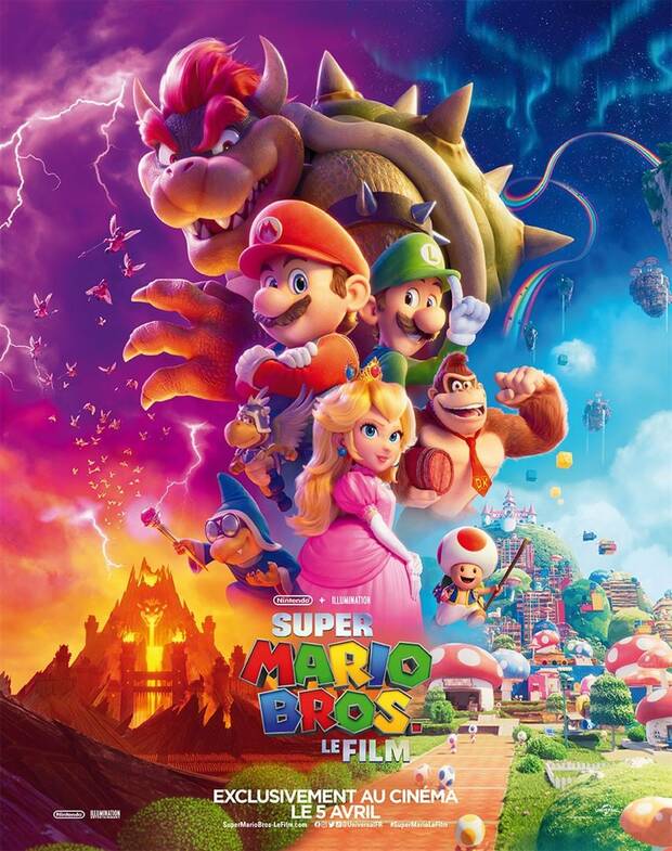 Affiche du film Super Mario Bros le film