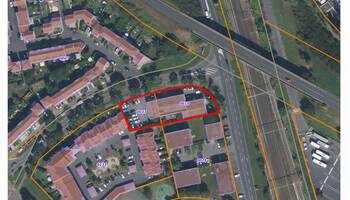 Plan d'un projet immobilier