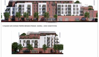 Plan d'un projet immobilier