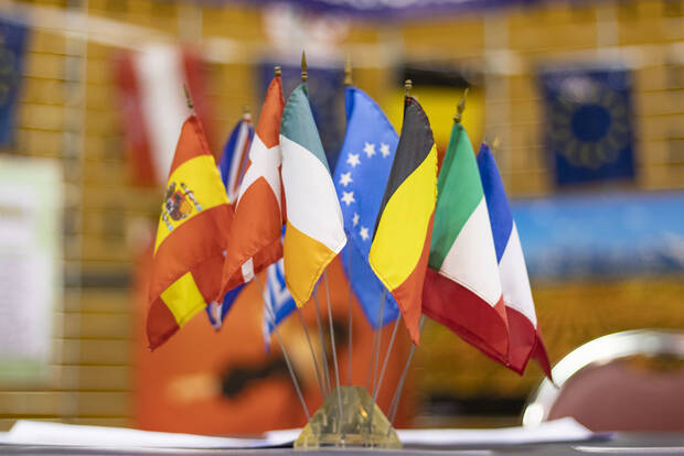 Photo de plusieurs drapeau