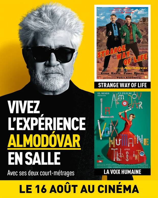 Affiche du film Strange way of life et La voix humaine