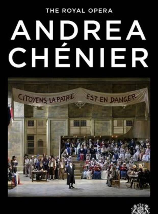Affiche de l'opéra Andrea Chenier