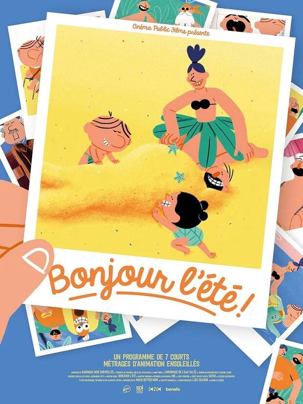 Affiche du dessin animé Bonjour l'été