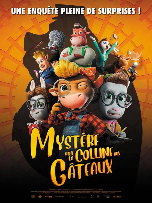 Affiche du dessin animé Mystêre sur la colline aux gâteaux