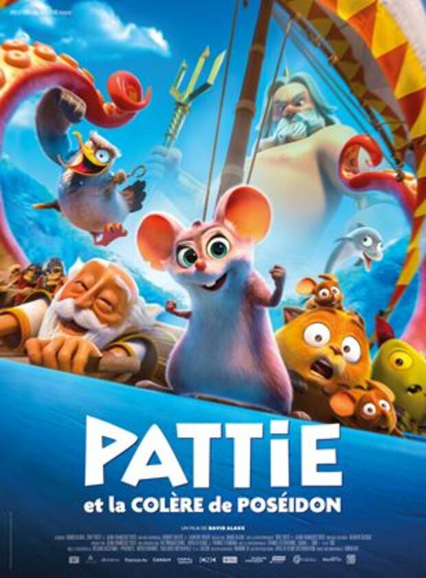 Affiche du film " Pattie et la colère de Poséidon"