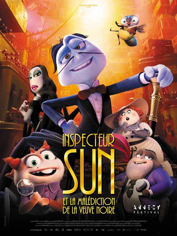 Affiche du film Inspecteur Sun et la malédiction de la veuve noire